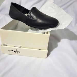 Black loafer